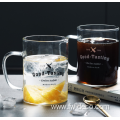 Colored Glass Tea Cups with Coffee Mugs